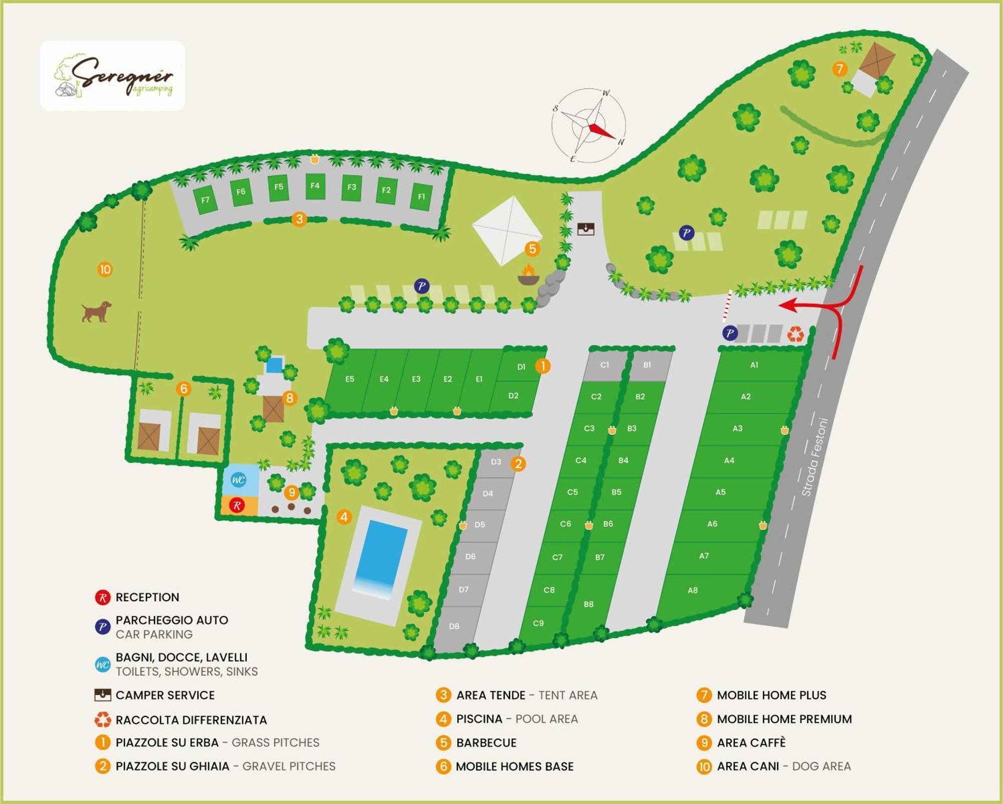Seregner Agricamping & Homes - Adults Only 18 มอนซามบาโน ภายนอก รูปภาพ